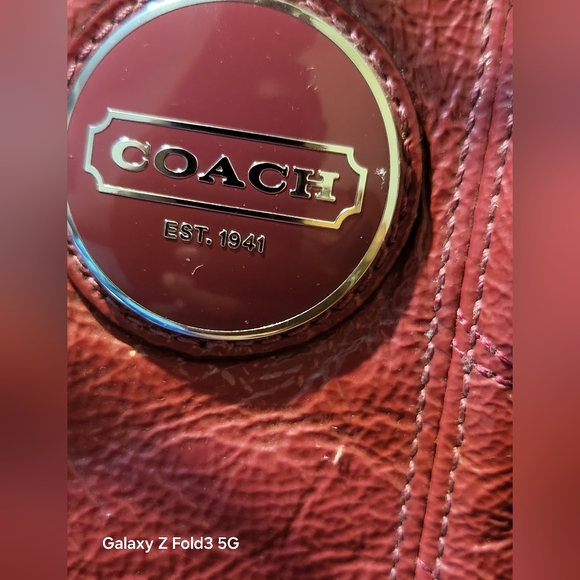 SALE Alert***Vintage Signature Stitch Frame Coach Carry All w/ kiss lock  F15658 - Picture 2 of 16